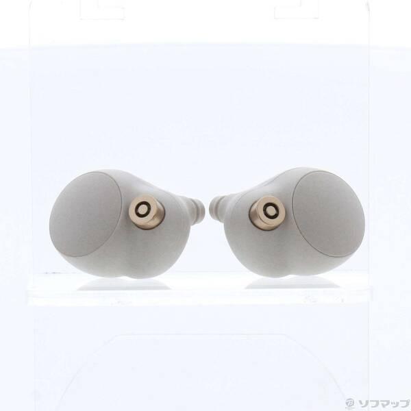 〔中古〕SONY(ソニー) WF-1000XM4 S プラチナシルバー〔258-ud〕