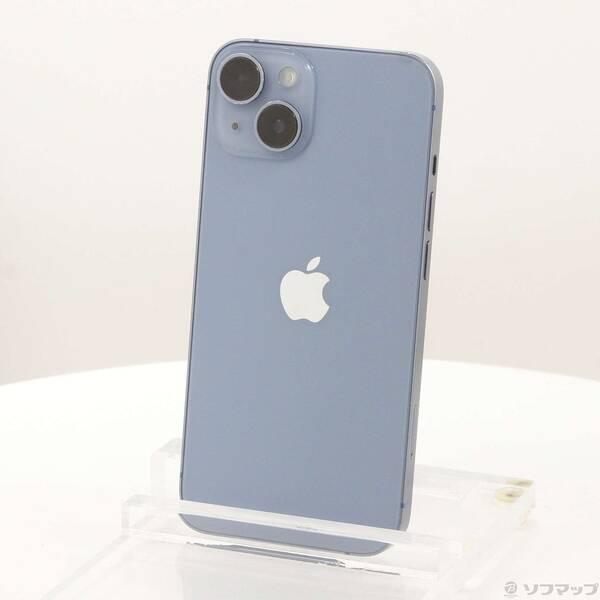 〔中古〕Apple(アップル) iPhone14 256GB ブルー MPWN3J／A SIMフリー...