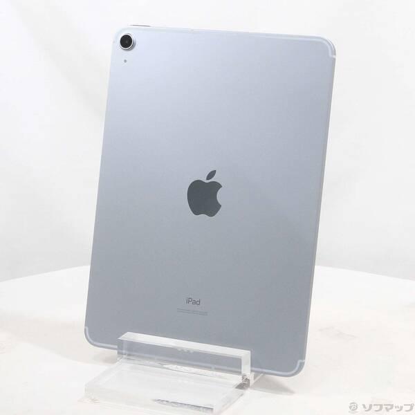 〔中古〕Apple(アップル) iPad Air 第4世代 256GB スカイブルー MYH62J／...
