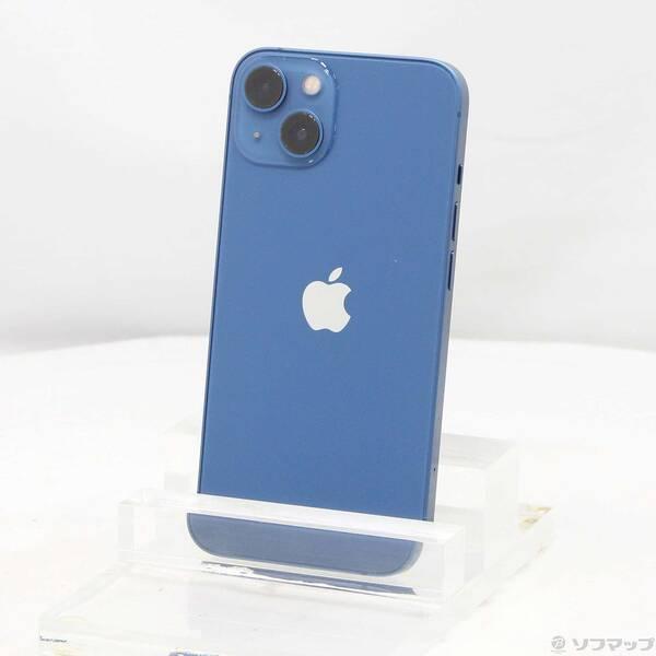 〔中古〕Apple(アップル) iPhone13 128GB ブルー MLNG3J／A SIMフリー...