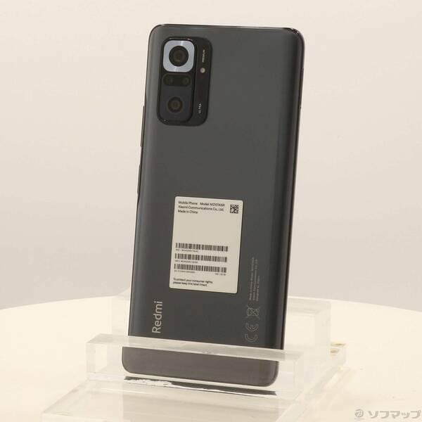 〔中古〕XIAOMI Redmi Note 10 Pro 128GB オニキスグレー REDMINO...