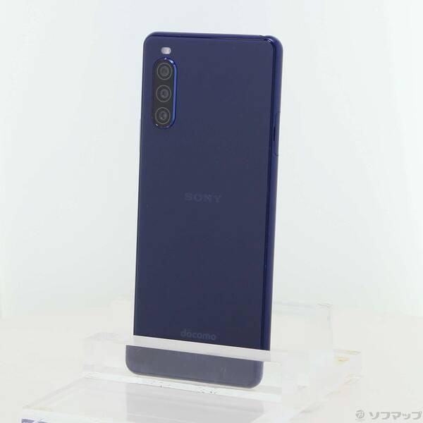 〔中古〕SONY(ソニー) Xperia 10 II 64GB ブルー SO-41A docomoロ...