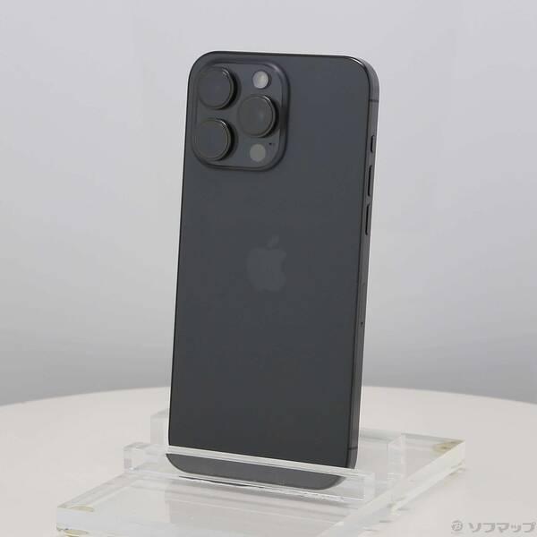 〔中古〕Apple(アップル) iPhone15 Pro Max 256GB ブラックチタニウム M...