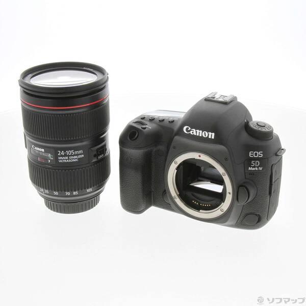 〔中古〕Canon(キヤノン) 〔展示品〕 EOS 5D MarkIV EF24-105L IS I...