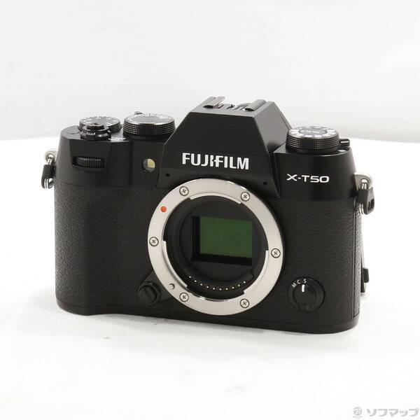 〔中古〕FUJIFILM(フジフイルム) X-T50 ブラック ボディ〔262-ud〕