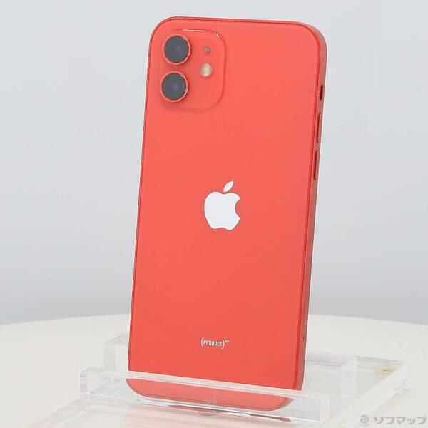 〔中古〕Apple(アップル) iPhone12 64GB プロダクトレッド MGHQ3J／A SI...