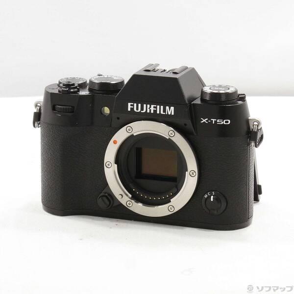 〔中古〕FUJIFILM(フジフイルム) FUJIFILM X-T50 ボディ ブラック〔262-u...