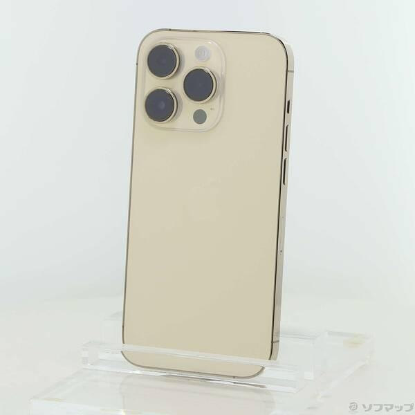 〔中古〕Apple(アップル) iPhone14 Pro 128GB ゴールド MQ073J／A S...