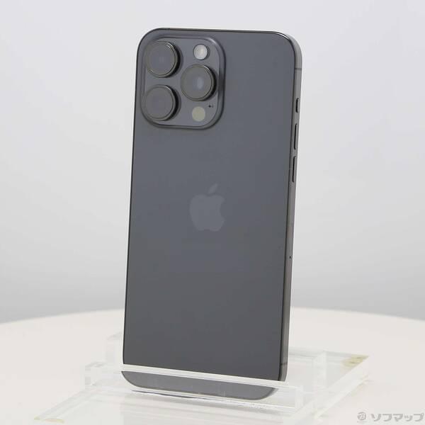 〔中古〕Apple(アップル) iPhone15 Pro Max 1TB ブラックチタニウム MU6...