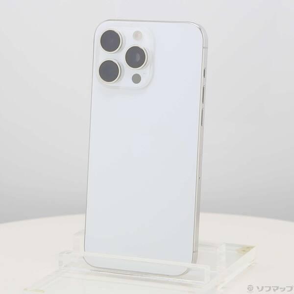 〔中古〕Apple(アップル) iPhone15 Pro Max 1TB ホワイトチタニウム MU7...