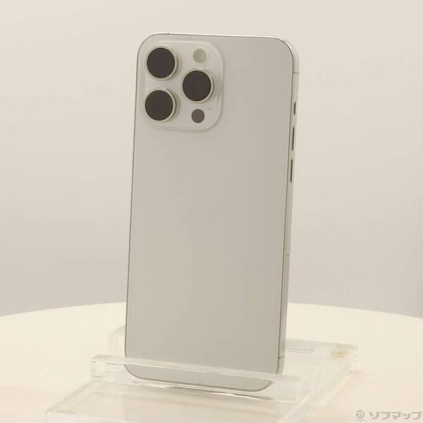 〔中古〕Apple(アップル) iPhone15 Pro Max 1TB ホワイトチタニウム MU7...