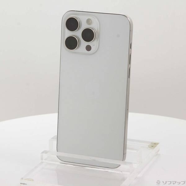 〔中古〕Apple(アップル) iPhone15 Pro Max 512GB ホワイトチタニウム M...
