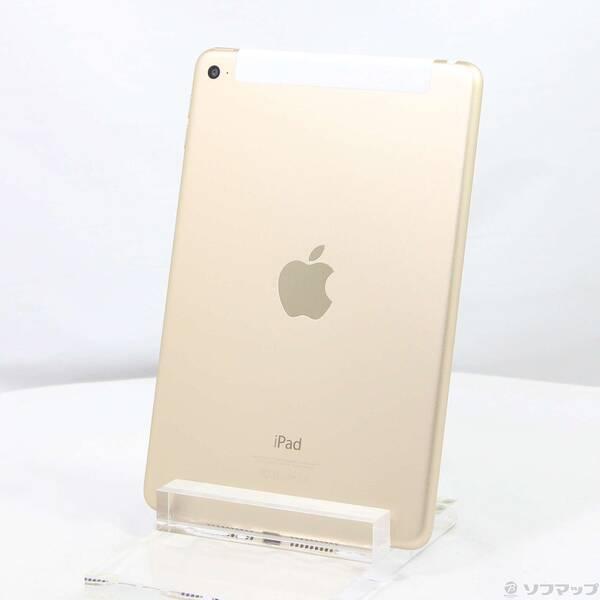 〔中古〕Apple(アップル) iPad mini 4 32GB ゴールド MNWG2J／A SIM...