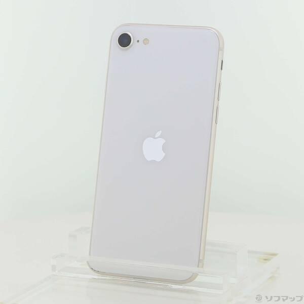 〔中古〕Apple(アップル) iPhone SE 第3世代 64GB スターライト MMYD3J／...