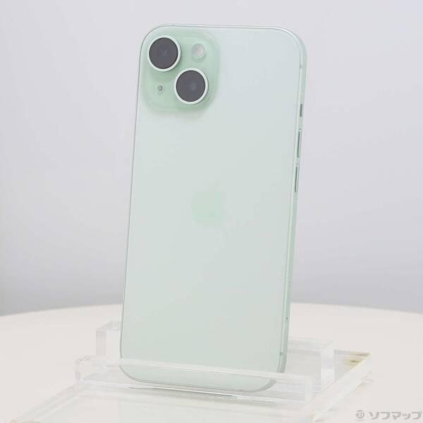 〔中古〕Apple(アップル) iPhone15 256GB グリーン MTMT3J／A SIMフリ...