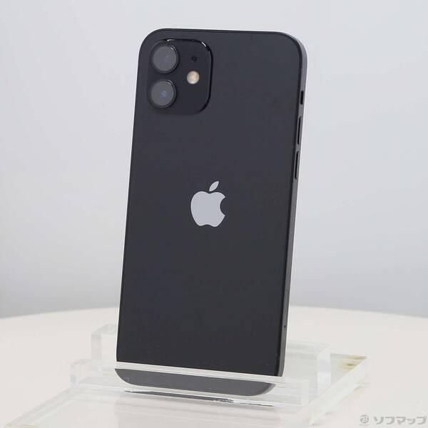 〔中古〕Apple(アップル) iPhone12 64GB ブラック MGHN3J／A SIMフリー...