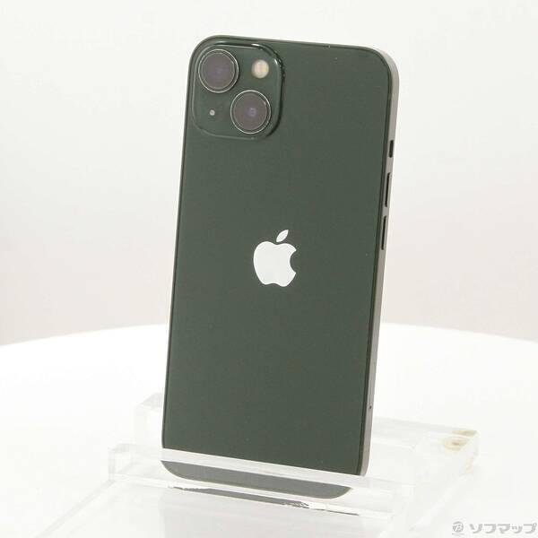 〔中古〕Apple(アップル) iPhone13 128GB グリーン MNGG3J／A SIMフリ...