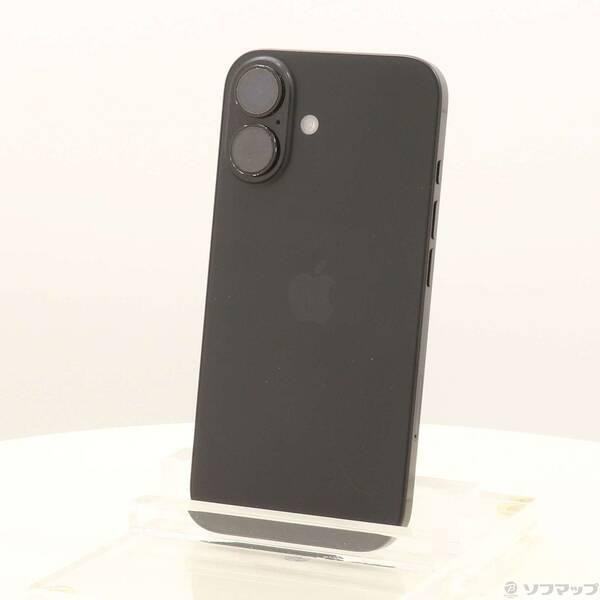 〔中古〕Apple(アップル) iPhone16 256GB ブラック MYDW3J／A SIMフリ...
