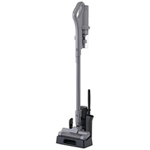 〔中古〕アイリスオーヤマ 充電式サイクロンスティッククリーナー グレー AZSCD185PMH ［サ...