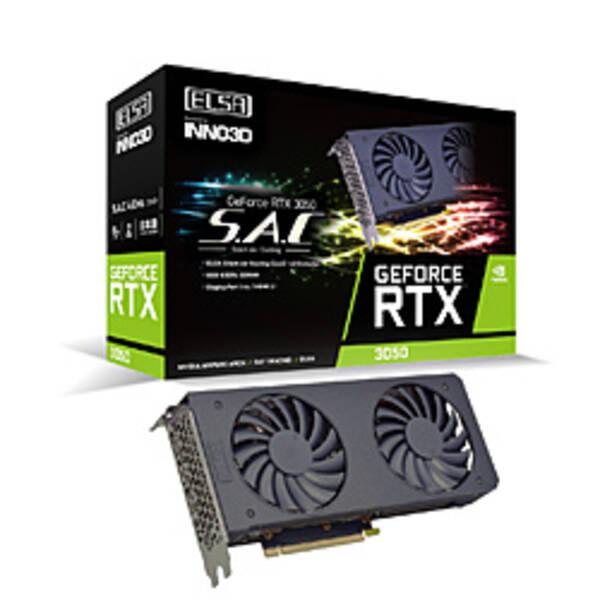 〔中古〕ELSA(エルザ) GeForce RTX 3050 S.A.C〔297-ud〕