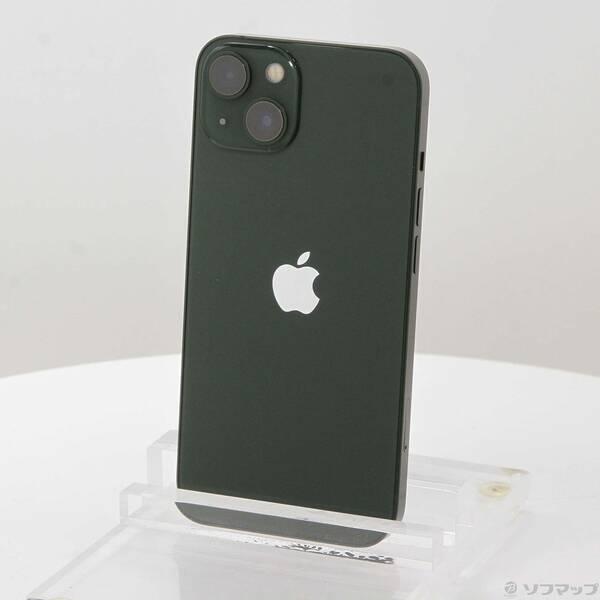 〔中古〕Apple(アップル) iPhone13 128GB グリーン MNGG3J／A SIMフリ...