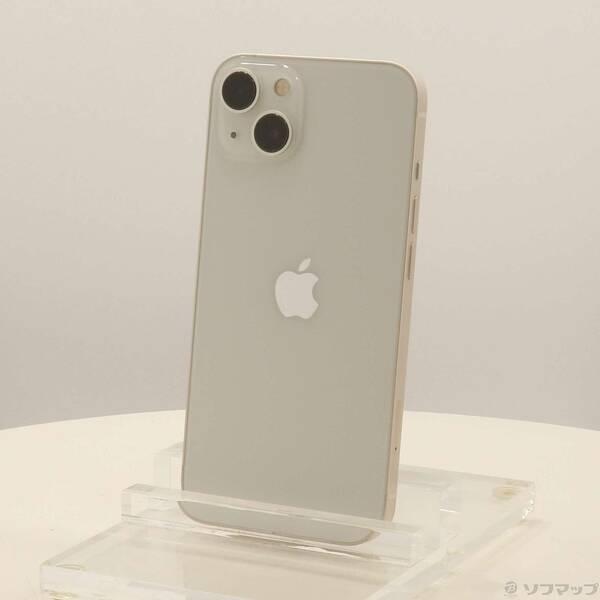 〔中古〕Apple(アップル) iPhone13 128GB スターライト MLND3J／A SIM...