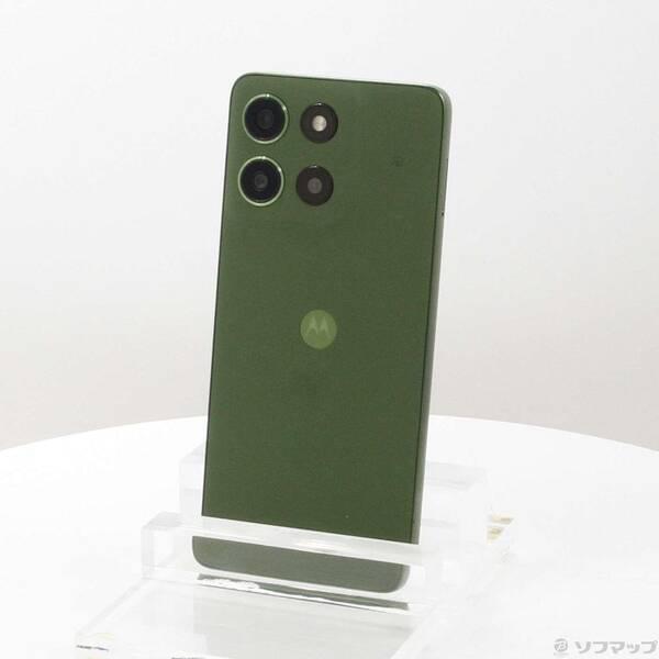 〔中古〕Motorola(モトローラ) moto g66j 5G 128GB ディルグリーン PB8...