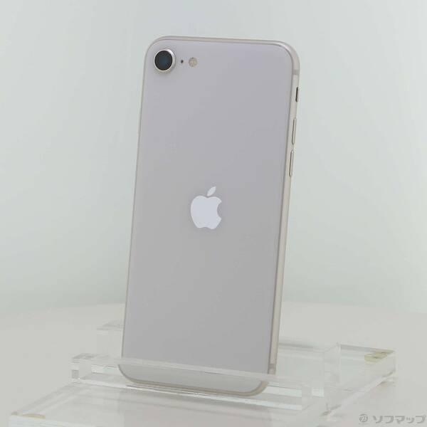 〔中古〕Apple(アップル) iPhone SE 第3世代 64GB スターライト MMYD3J／...