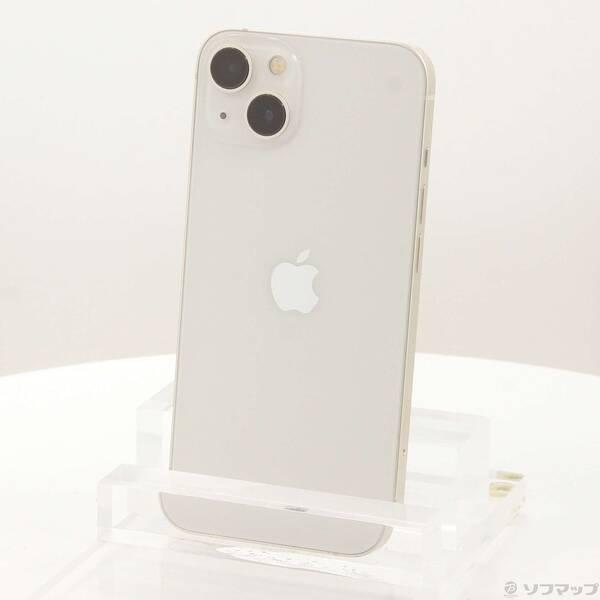 〔中古〕Apple(アップル) iPhone13 256GB スターライト MLNJ3J／A SIM...