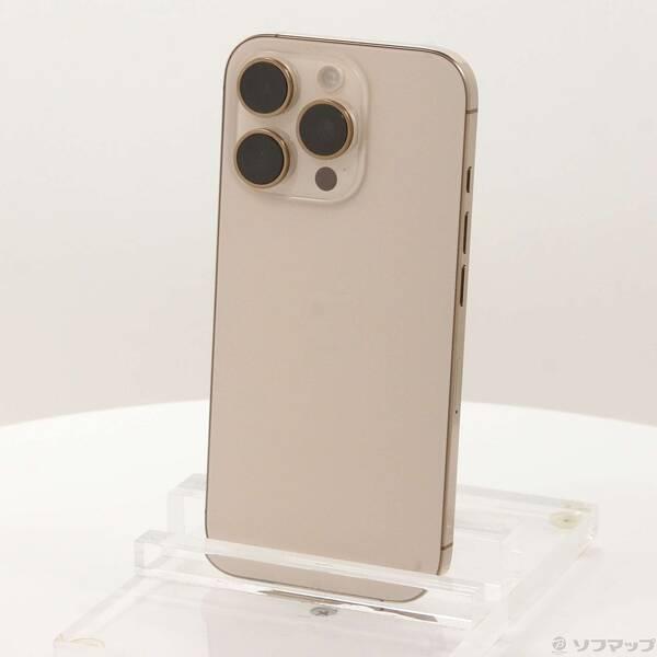 〔中古〕Apple(アップル) iPhone16 Pro 128GB デザートチタニウム MYMX3...