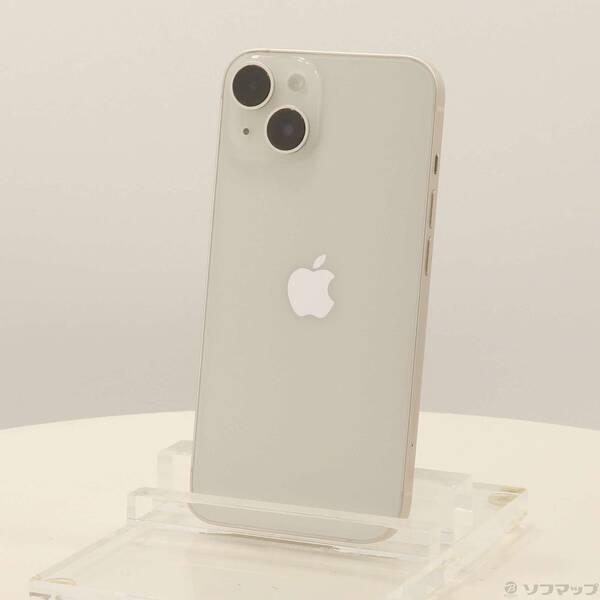 〔中古〕Apple(アップル) iPhone14 128GB スターライト MPUQ3J／A SIM...