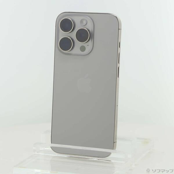 〔中古〕Apple(アップル) iPhone15 Pro 128GB ナチュラルチタニウム MTU9...