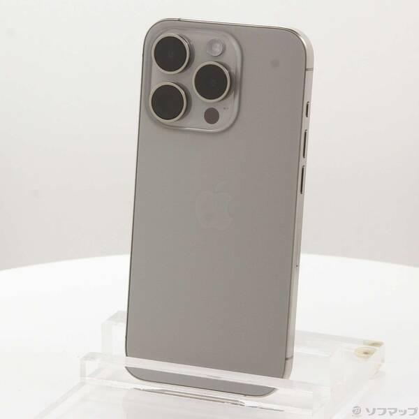 〔中古〕Apple(アップル) iPhone15 Pro 128GB ナチュラルチタニウム MTU9...