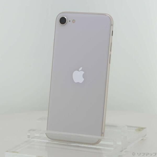 〔中古〕Apple(アップル) iPhone SE 第3世代 64GB スターライト MMYD3J／...