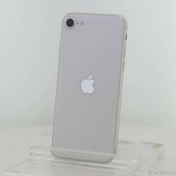 〔中古〕Apple(アップル) iPhone SE 第3世代 64GB スターライト MMYD3J／...