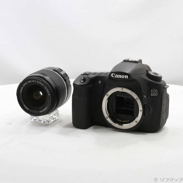 〔中古〕Canon(キヤノン) EOS 60D EF-S18-55 IS レンズキット (1800万...