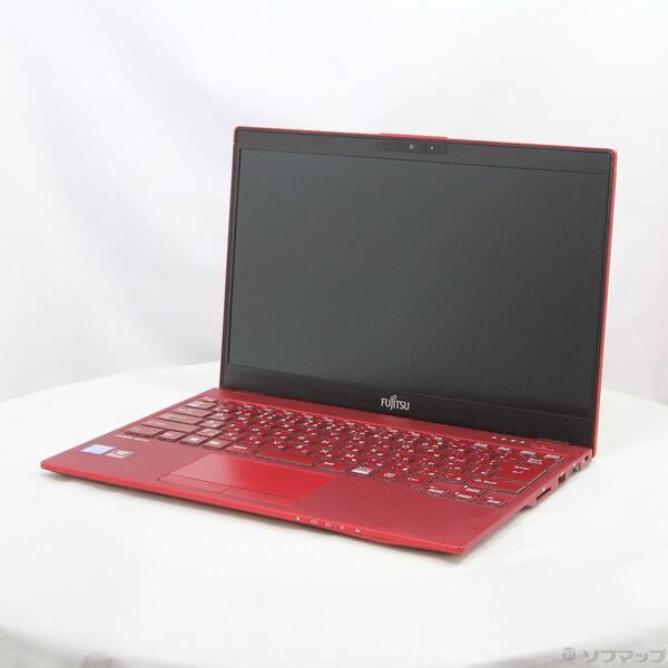 〔中古〕FUJITSU(富士通） LIFEBOOK UH77／C3 FMVU77C3RC ガーネット...