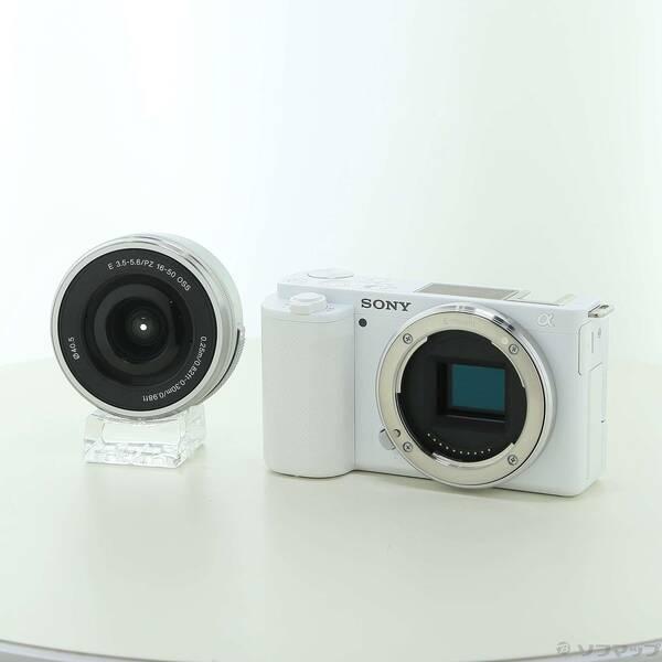 〔中古〕SONY(ソニー) VLOGCAM ZV-E10L パワーズームレンズキット ホワイト〔34...
