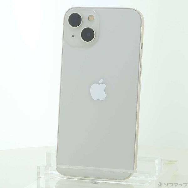 〔中古〕Apple(アップル) iPhone13 128GB スターライト MLND3J／A SIM...