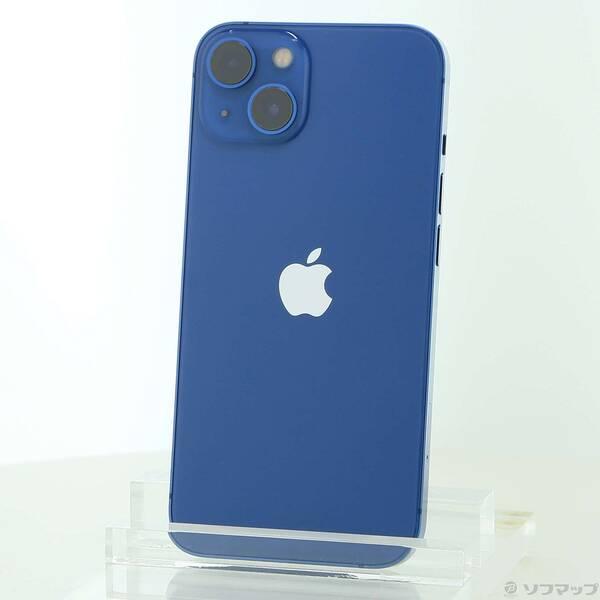 〔中古〕Apple(アップル) iPhone13 128GB ブルー MLNG3J／A SIMフリー...