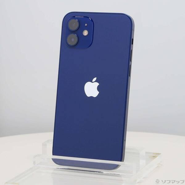 〔中古〕Apple(アップル) iPhone12 64GB ブルー MGHR3J／A SIMフリー〔...