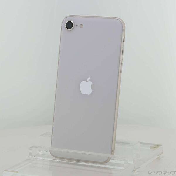 〔中古〕Apple(アップル) iPhone SE 第3世代 64GB スターライト MMYD3J／...