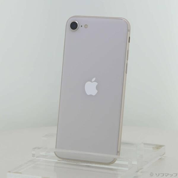 〔中古〕Apple(アップル) iPhone SE 第3世代 64GB スターライト MMYD3J／...