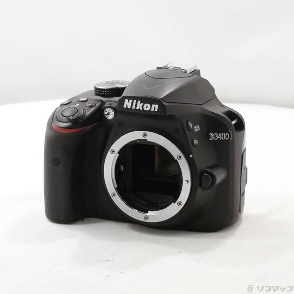 〔中古〕Nikon(ニコン) NIKON D3400 ボディ ブラック〔349-ud〕