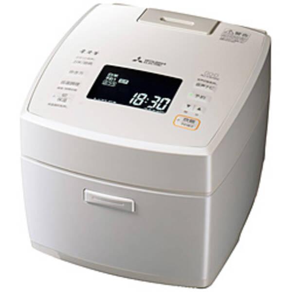 〔中古〕MITSUBISHI(三菱) 〔展示品〕 炊飯器 本炭釜 白真珠 NJ-VW10G-W ［5...