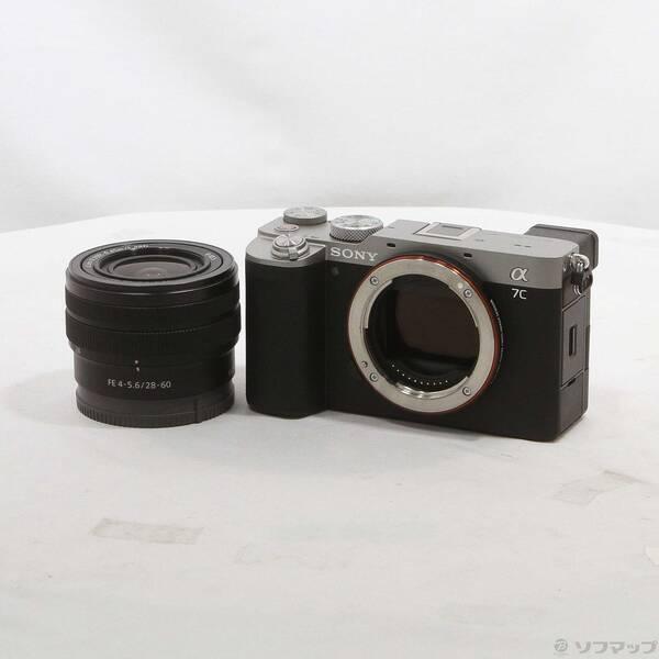 〔中古〕SONY(ソニー) α7C ズームレンズキット シルバー ILCE-7CL S〔276-ud...