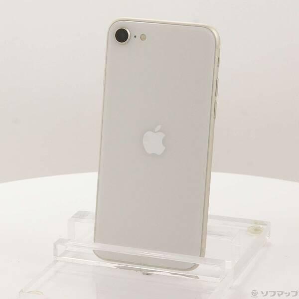 〔中古〕Apple(アップル) iPhone SE 第3世代 64GB スターライト MMYD3J／...