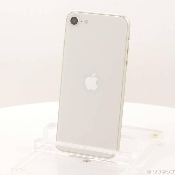 〔中古〕Apple(アップル) iPhone SE 第3世代 64GB スターライト MMYD3J／...