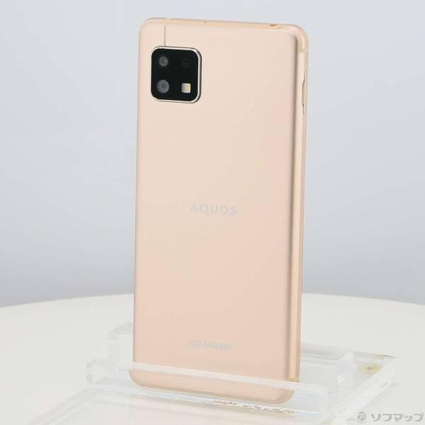 〔中古〕SHARP(シャープ) AQUOS sense4 lite 64GB ライトカッパー SH-...