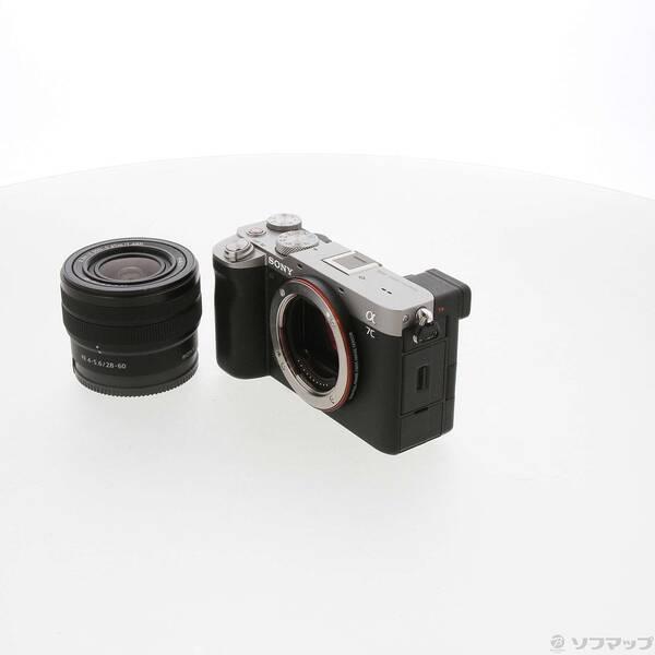 〔中古〕SONY(ソニー) α7C ズームレンズキット シルバー ILCE-7CL S〔198-ud...